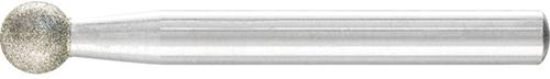 PFERD Diamant-Schleifstift Kugelform DKU