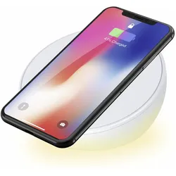 Xlayer, Wecker, Wireless Charging Alarm Clock Light 10W Anthracite
