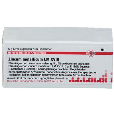 Zincum Metallicum LM Xviii Globuli 5 g