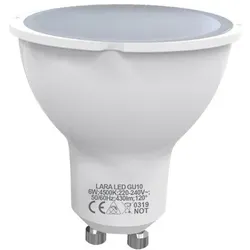 LED Leuchtmittel GU10 6W 4500K LARA LED 03668