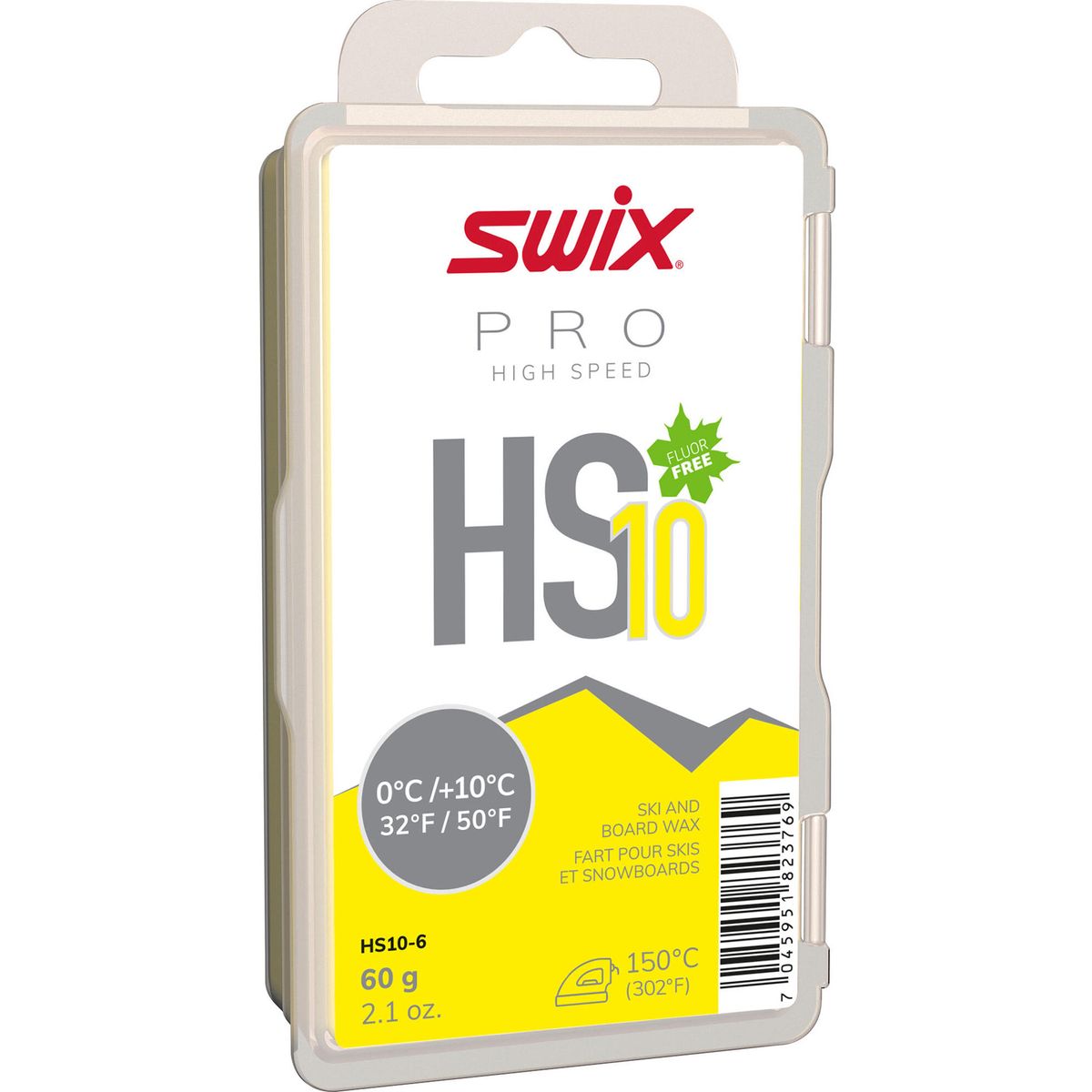 Swix HS10 Yellow, 0°C/+10°C, 60g neutral HS10-6