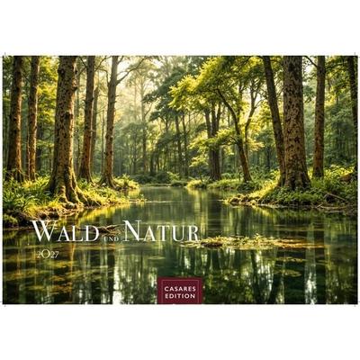 Wald & Natur Kalender 2027 – Wandkalender | Fotokalender Naturkalender Großformat 35x50cm - Natürliche Schönheit & Ruhe für jeden Monat .