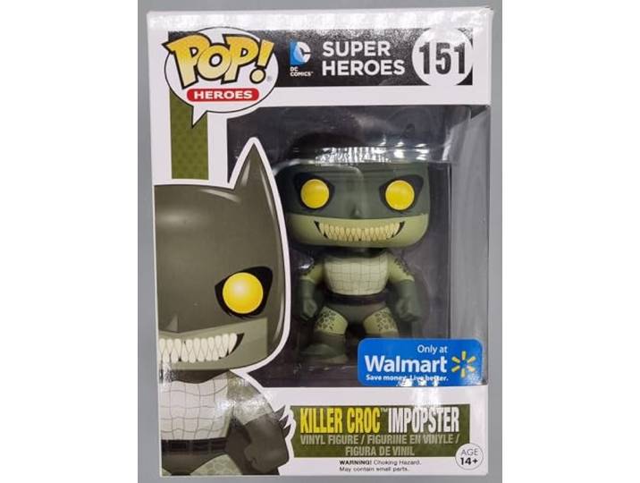 Figuur Pop DC Batman Villains Killer Croc Impopster
