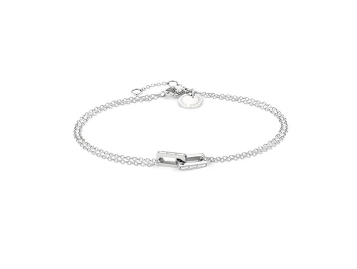 LIEBESKIND Armband LJ-1368-B-20 aus Edelstahl in silber
