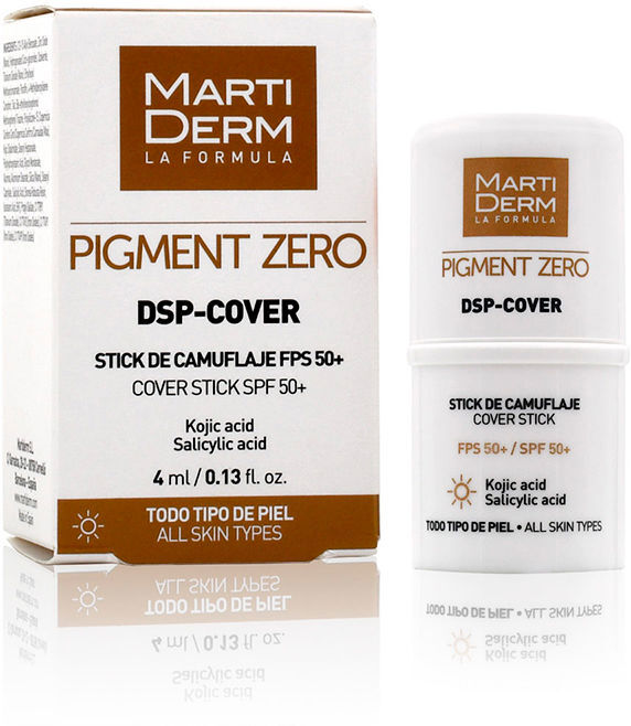 Martiderm Pigment Zero DSP-COVER bâton de camouflage SPF50+ 4 ml