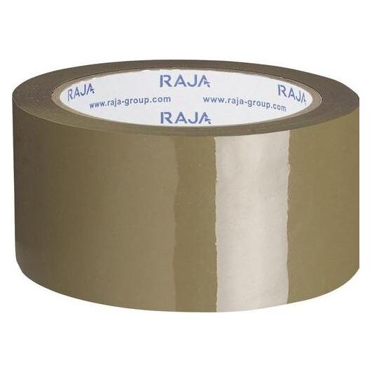 Raja Verpackungsklebeband ADR03 Braun Polypropylen (50 mm) (ADR03)