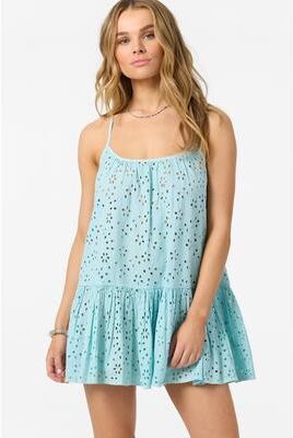 O'Neill s Kylee Mini Cover-Up Dress in Stratosphere, Size Large