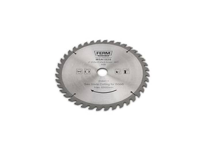 Ferm MSA1028 Ferm Zaagblad 255x30/16 T40 - Voor TSM1033/34 - MSA1028