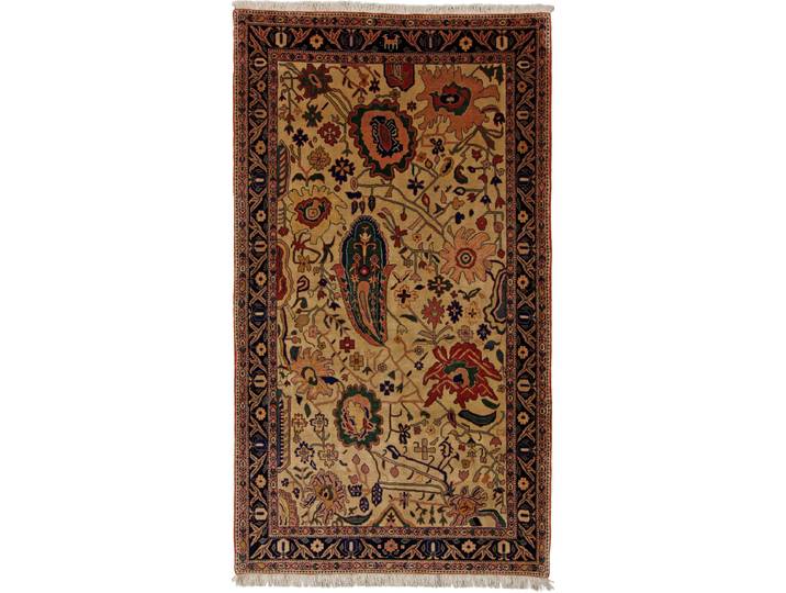Bakhtiar Baba Heydar Teppich 141x249 Handgeknüpft Orientteppich Perserteppich Wolle