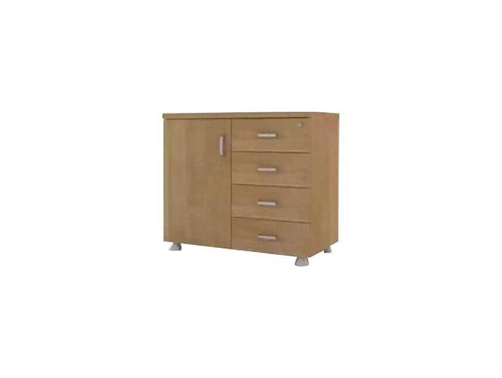 Xlmoebel Kombikommode Holzschrank für Büro und Arbeitszimmer in traditionellem Design (Kommode), Hergestellt in Europa