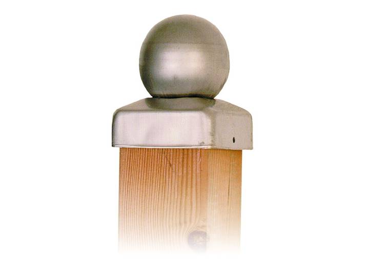 Paalornament paalkappen rvs bol 91mm