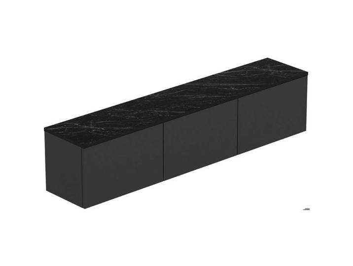 Neon Meuble TV 100 % MÉLAMINE Anthracite