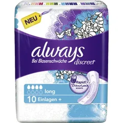 ALWAYS discreet Inkontinenz Einl.long 10 St