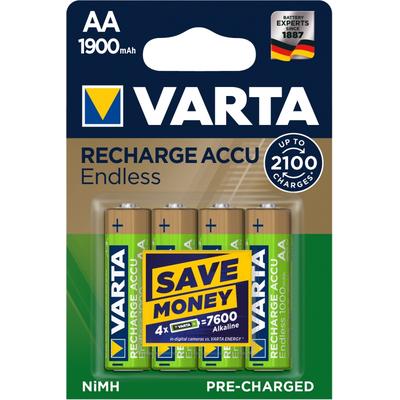 Varta Endless Accu HR6-AA-Mignon 1900mAH - 4er Blister