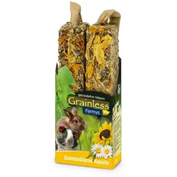 JR FARM Nager Grainless Farmys 140g Kleintiersnack Sonnenblume-Kamille