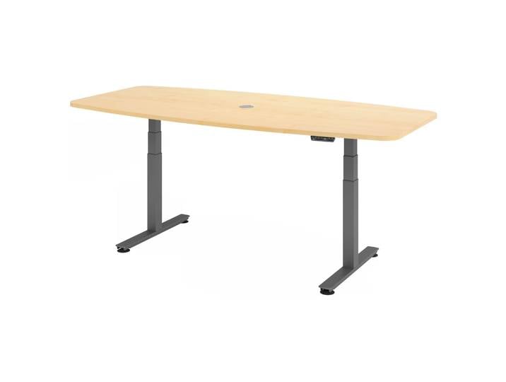 XDSM 22 G Schreibtisch 220 x 103 elektrisch höhenverstellbar Ahorn