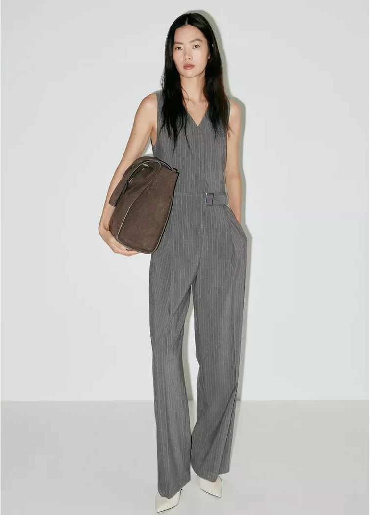 Mango - Overall, für Damen, Grau, Größe M
