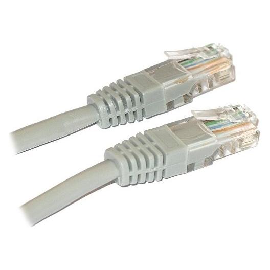 Lynx Cs XtendLan Cat5e UTP křížený šedý / Patch kabel / 1 m (UTP, CAT5e, 1 m) (PKC_5UTP010grey)