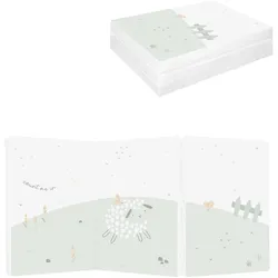 Kikkaboo, Babymatratze, Faltmatratze 60x120x5 cm Sleepy Sheep (120 x 60 cm)