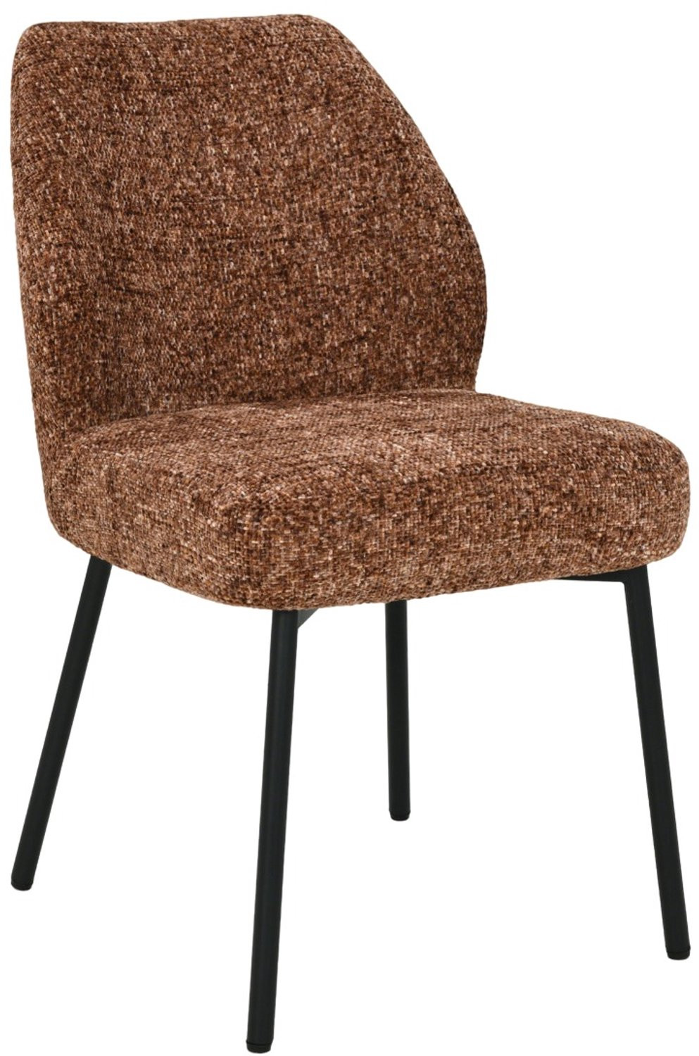 Livingfurn Eetkamerstoel Tess Bordeaux - Set van 2