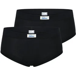 Schiesser Damen Panty Feinripp - Revival Paula 2er Pack