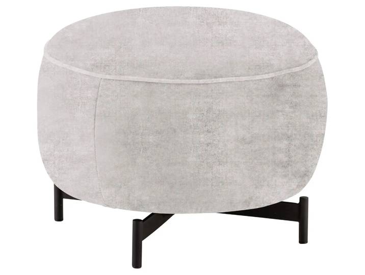 Hocker 8170 Basic D: 60 cm Himolla / Farbe: Carrara / Material: Stoff Basic