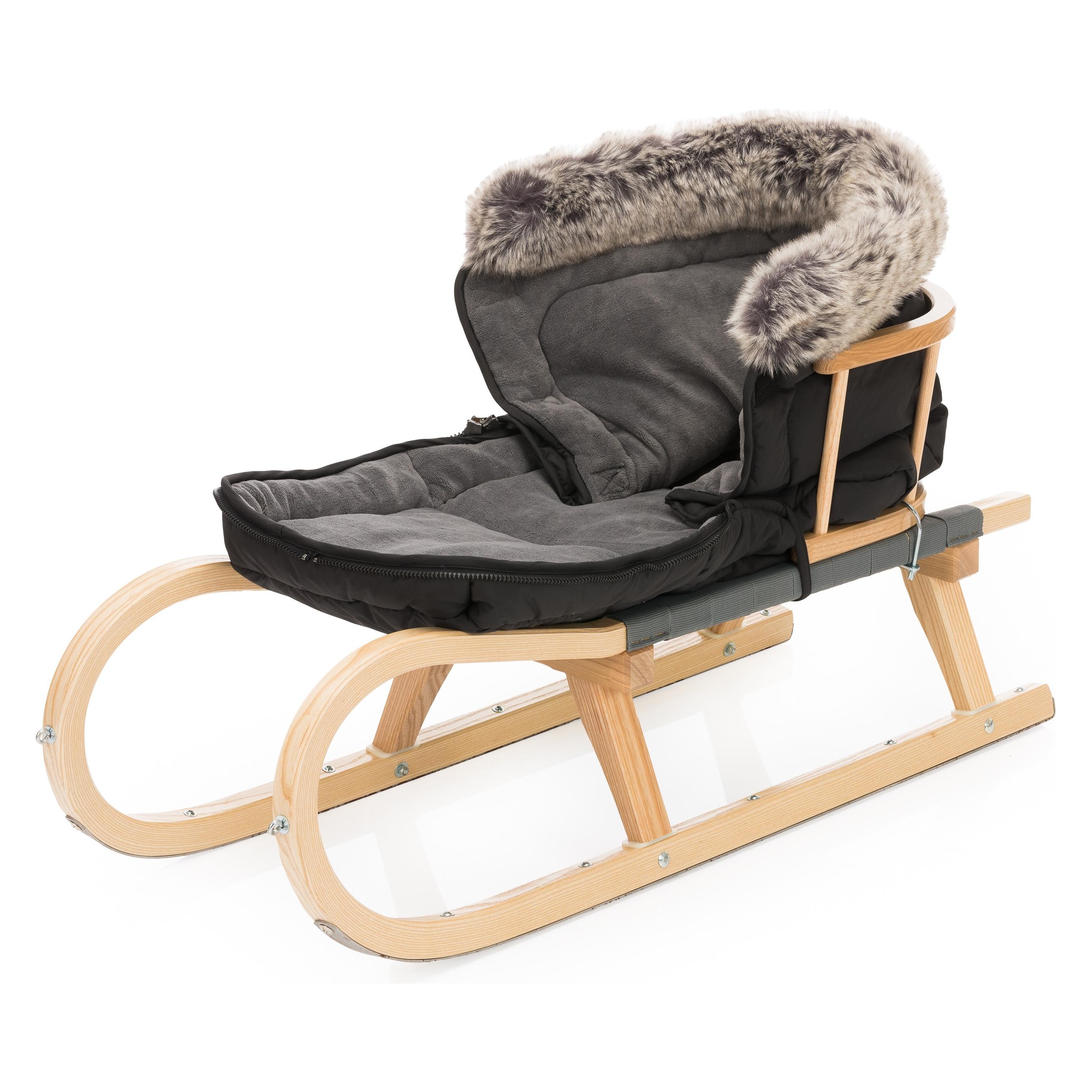 Babyworld BW Schlittensack schwarz (617601)