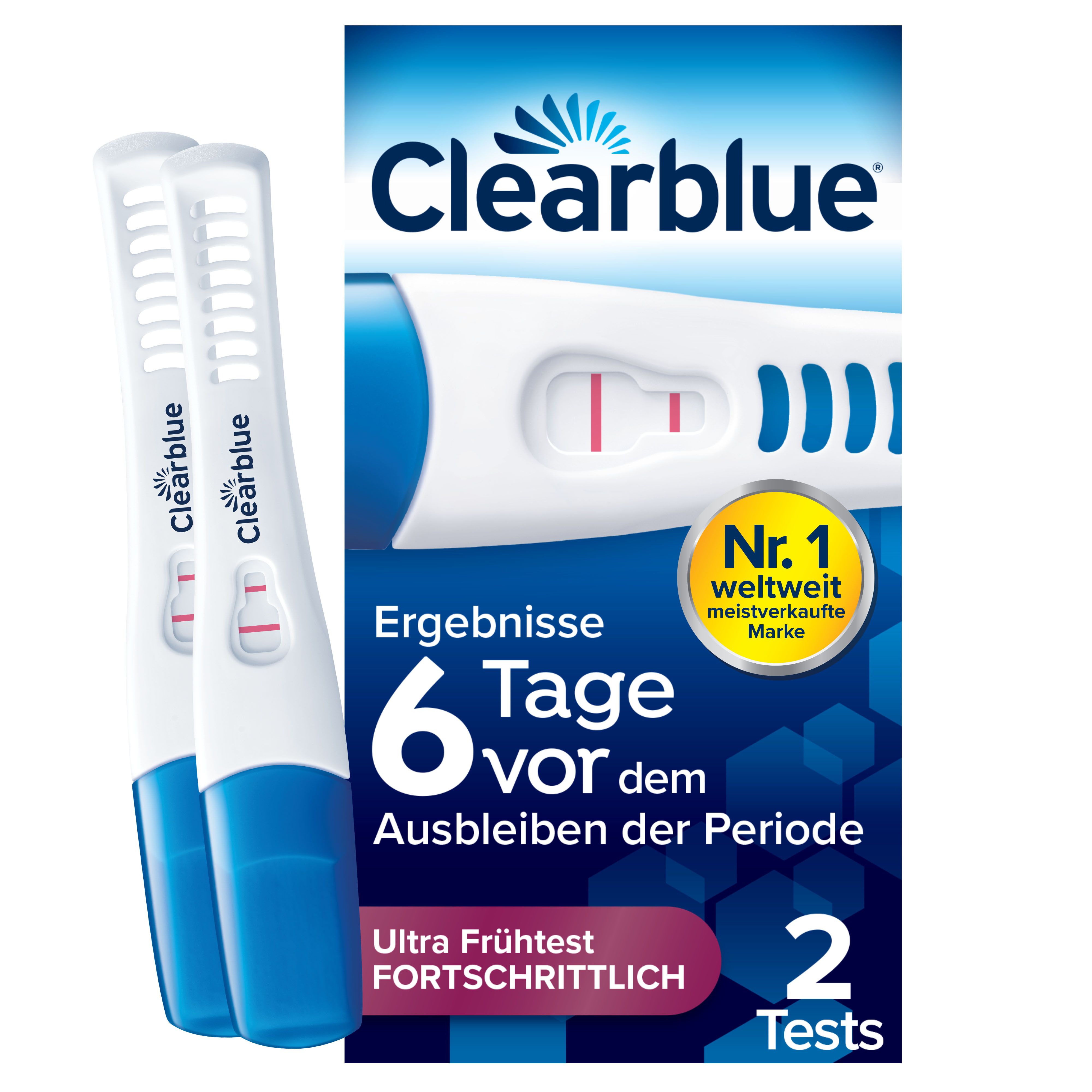 Clearblue Schwangerschaftst.6 Tage vor 2 Hormone St Test