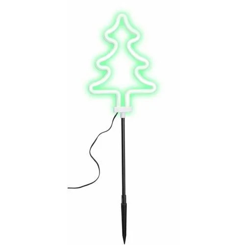 Home & Styling Collection Tuinsteker Neon Set Kerstboom met LED-effect