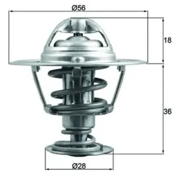 Thermostat Kühlmittel MAHLE TX 199 88D