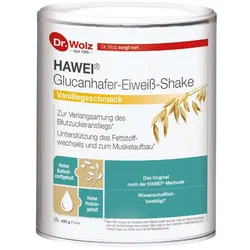 Dr. Wolz HAWEI Glucanhafer-Eiweiß-Shake Vanillegeschmack  432 g Pulver