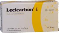 LECICARBON E CO2 Laxans Erwachsenensuppositorien 30 St