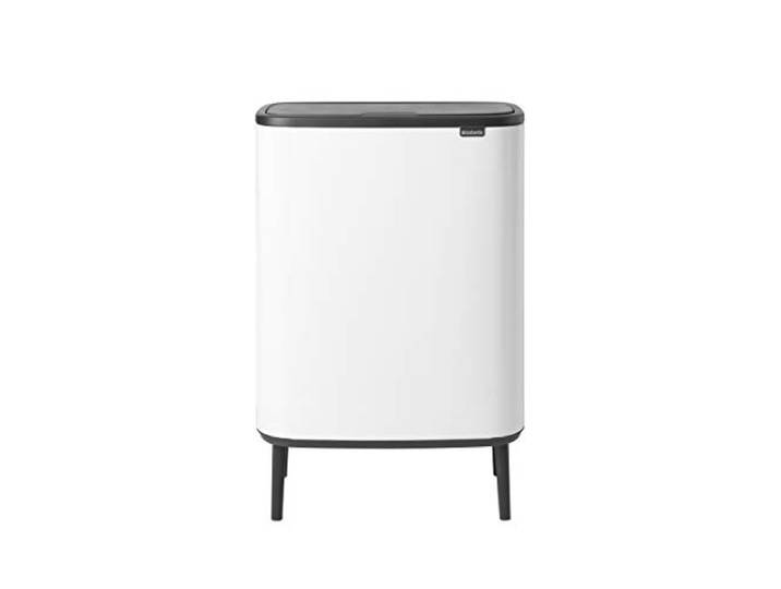 Brabantia Bo Touch Bin Küchenmülleimer, White, 60 l