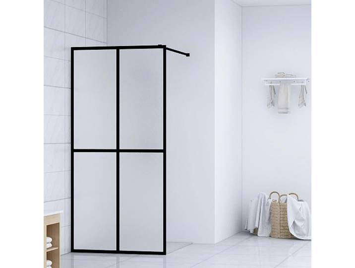 Vidaxl Walk -in Duschwand 118x190 cm Matte terminiertes Glas