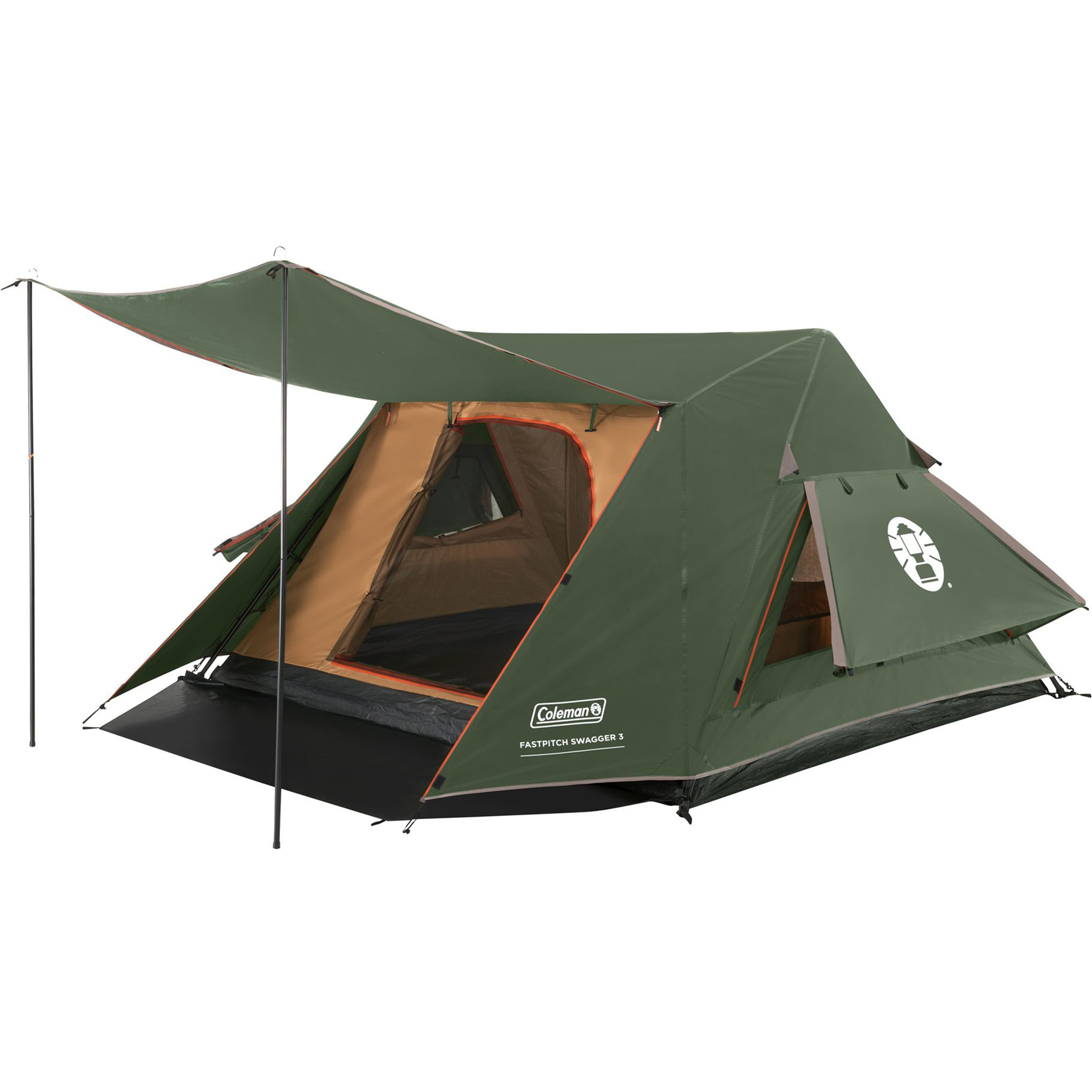 Coleman FastPitch Swagger 3 Zelt Campingzelte braun Camping