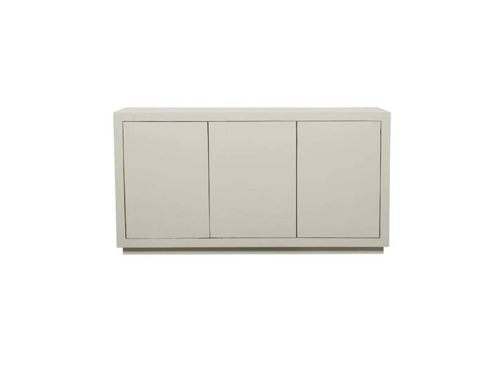 Buffet minimaliste bois sable 3 portes
