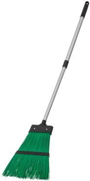 Gardenised Extendable Long Handle Leaf Broom for Leaves Grass Clippings & Lightweight Debris and Outdoor Cleaning, Green