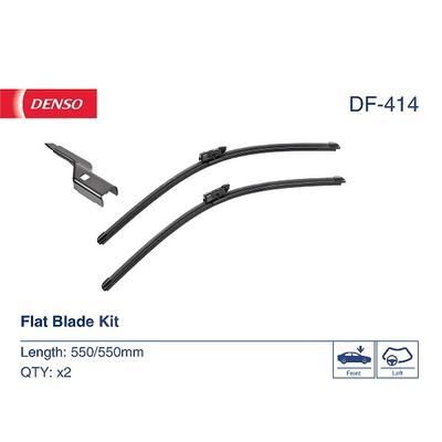 Denso Wischblatt [Hersteller-Nr. DF-414] für VW, Land Rover
