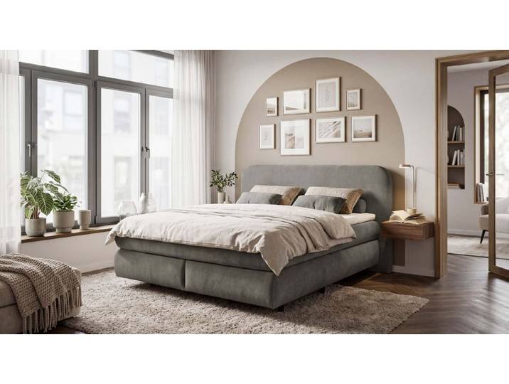 ED EXCITING DESIGN Boxspringbett Elbrus 180x200 cm