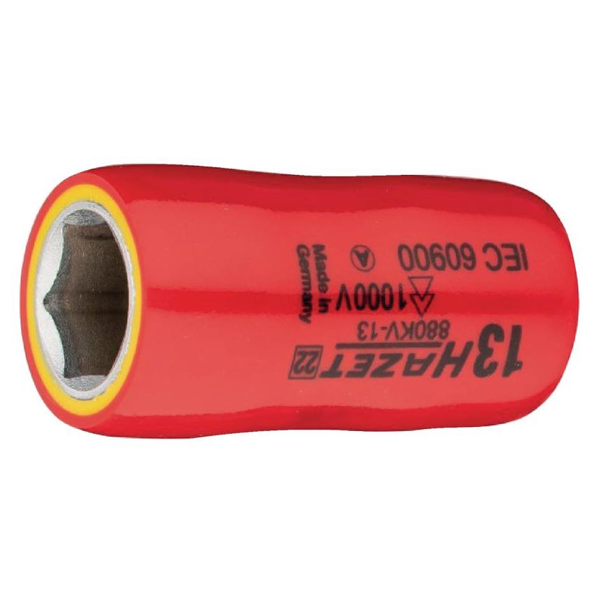 Hazet Steckschlüsseleinsatz schutzisoliert 3/8, 13 mm (13 mm) (880KV-13)