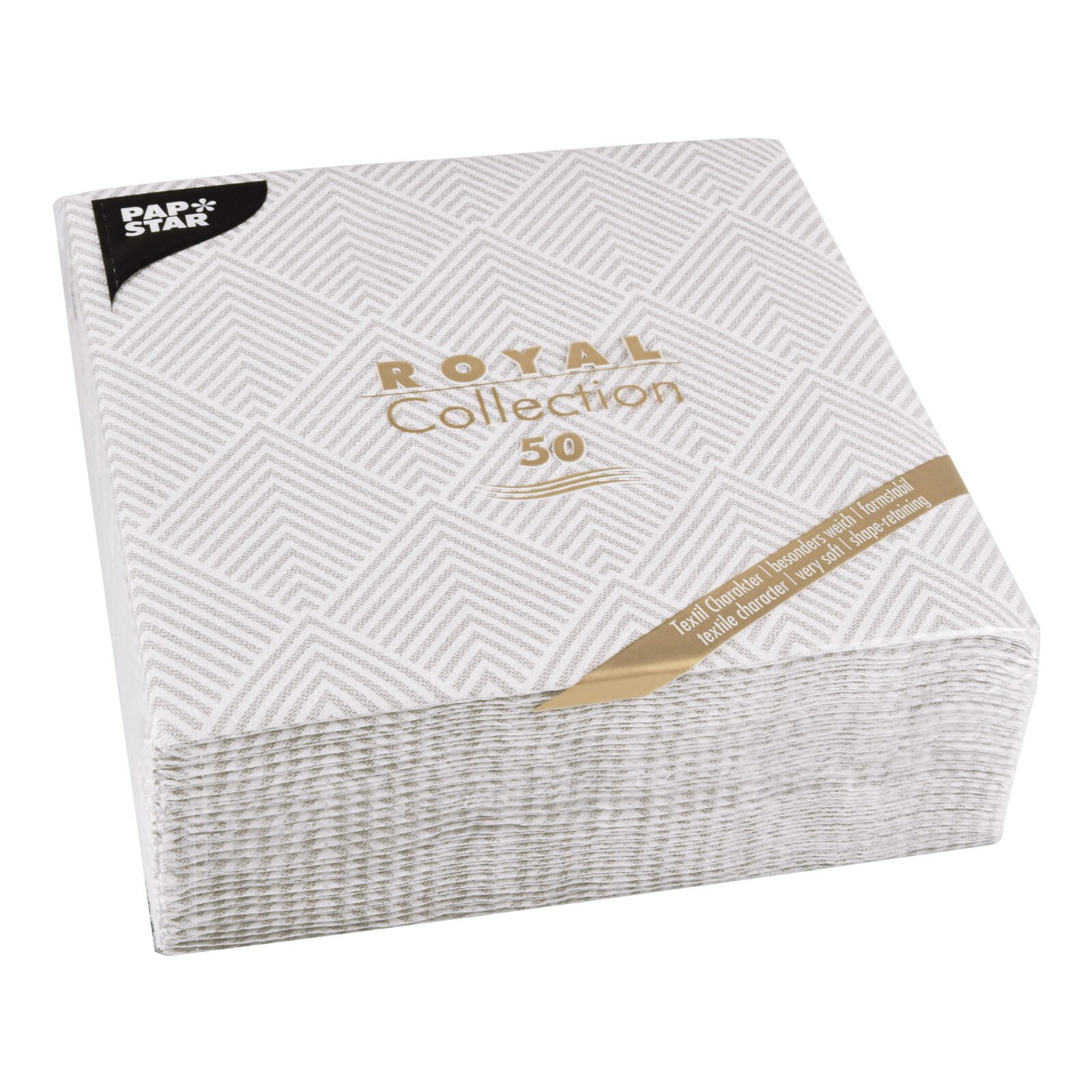 PAPSTAR Servietten Streifen 50 St. 86499