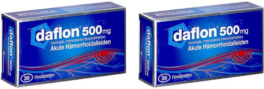 Daflon 500 mg Filmtabletten 2x36stk