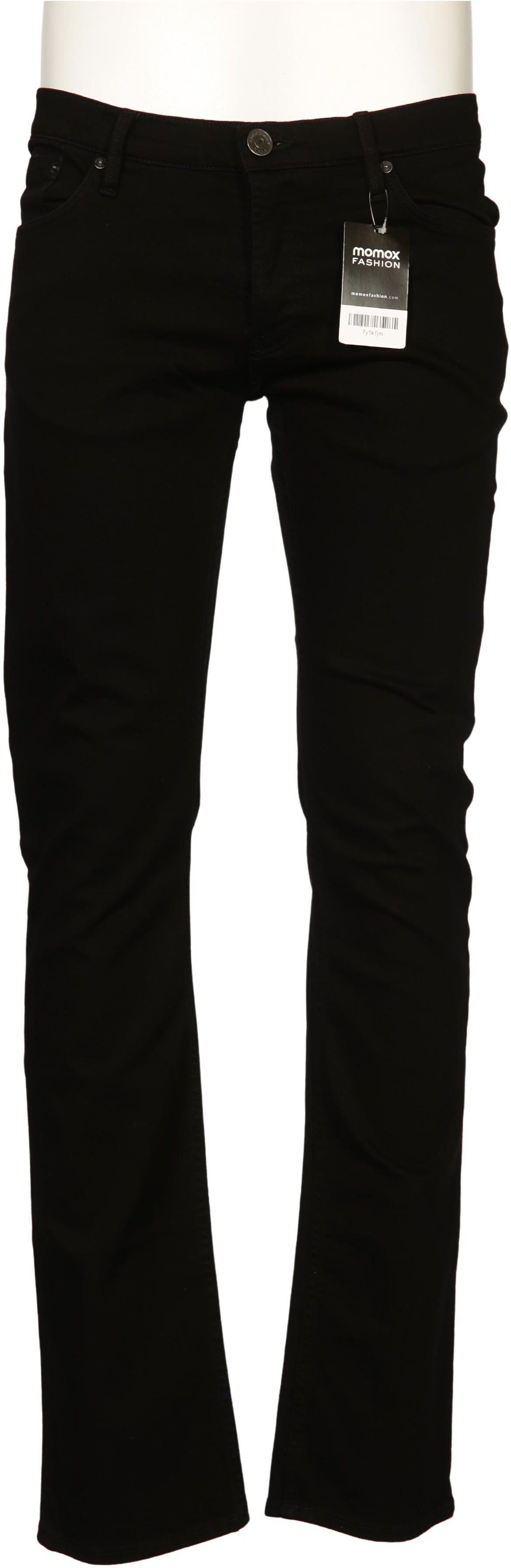 Burberry Herren Jeans, Schwarz, Gr. W32, Baumwolle / Elasthan - Second Hand