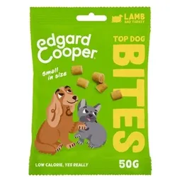 Edgard & Cooper Sparpaket 15 x 50g Bites Lamm & Truthahn