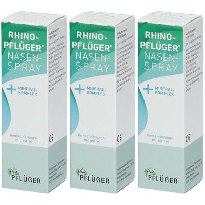 Rhino-Pflüger Nasenspray + Mineralkomplex x3 3x15 ml
