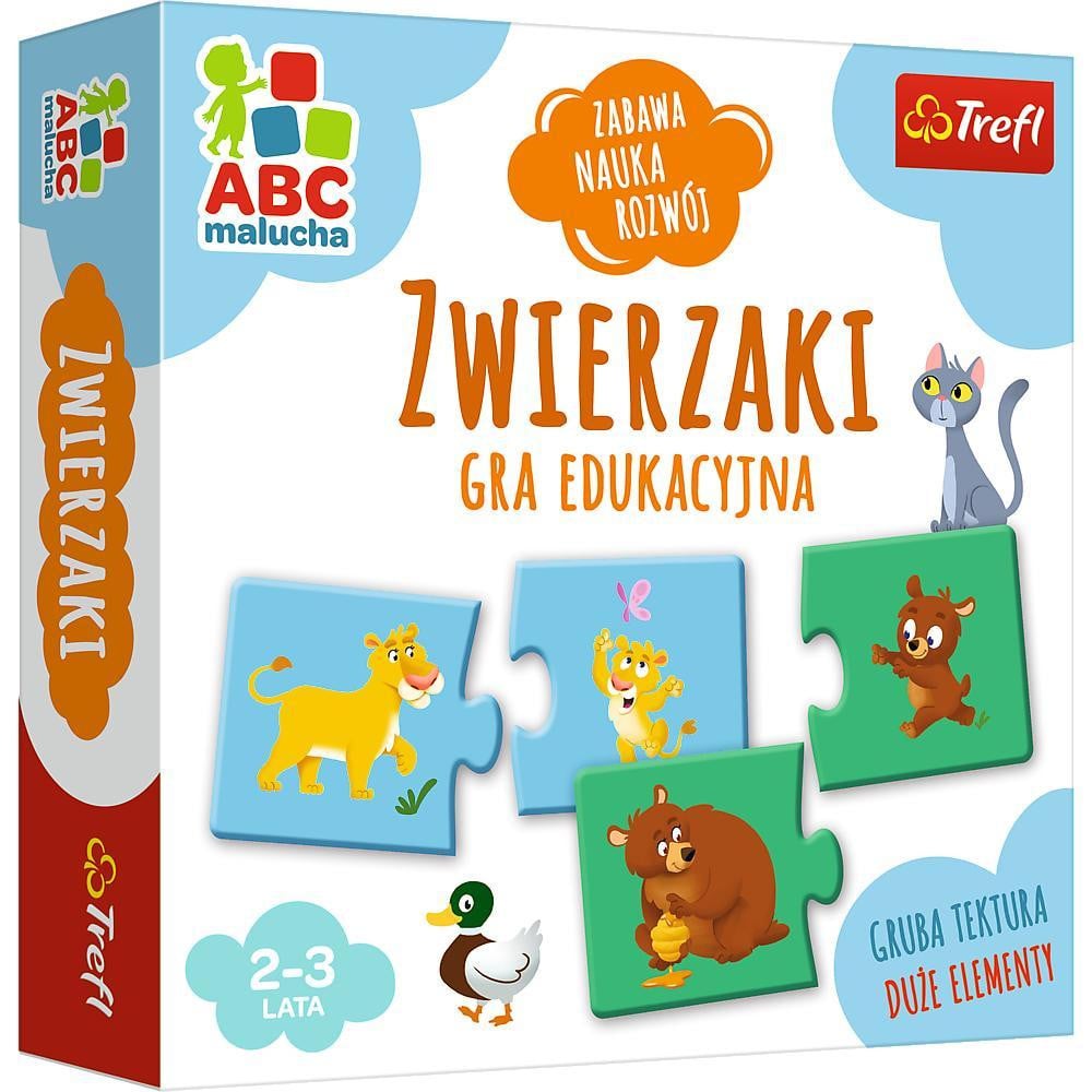 Educatieve puzzel Dieren - ABC voor Kleuters van TREFL