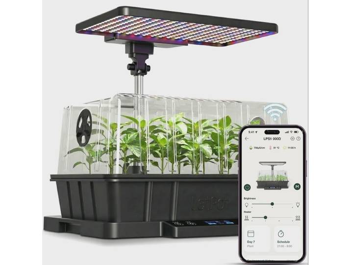 LetPot Système de culture hydroponique intelligent d'intérieur, Kit de démarrage intelligent pour graines SS-Pro