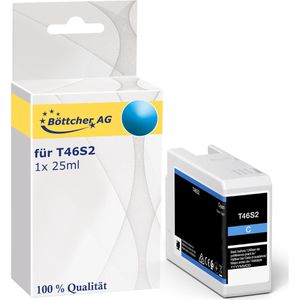 kompatibel für Epson T46S2, 25 ml, cyan