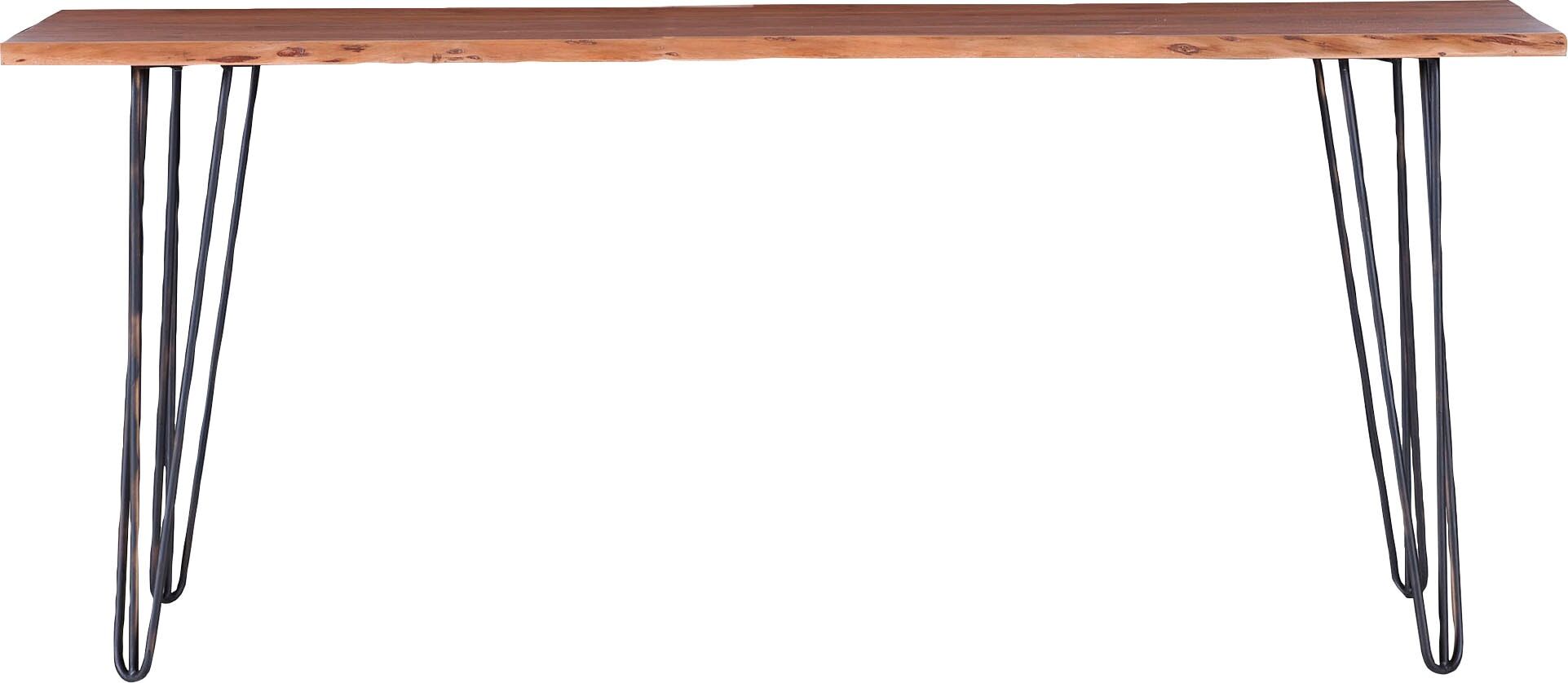 Esstisch GUTMANN FACTORY "Tensio", beige (natur, schwarz, natur), B:190cm H:76cm, Tische, Rechteckiger Esstisch Esstisch Holz-Esstische