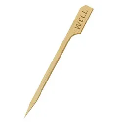 10.000 Bambus Steak Marker Steak-Marker Picker "WELL" 9 cm